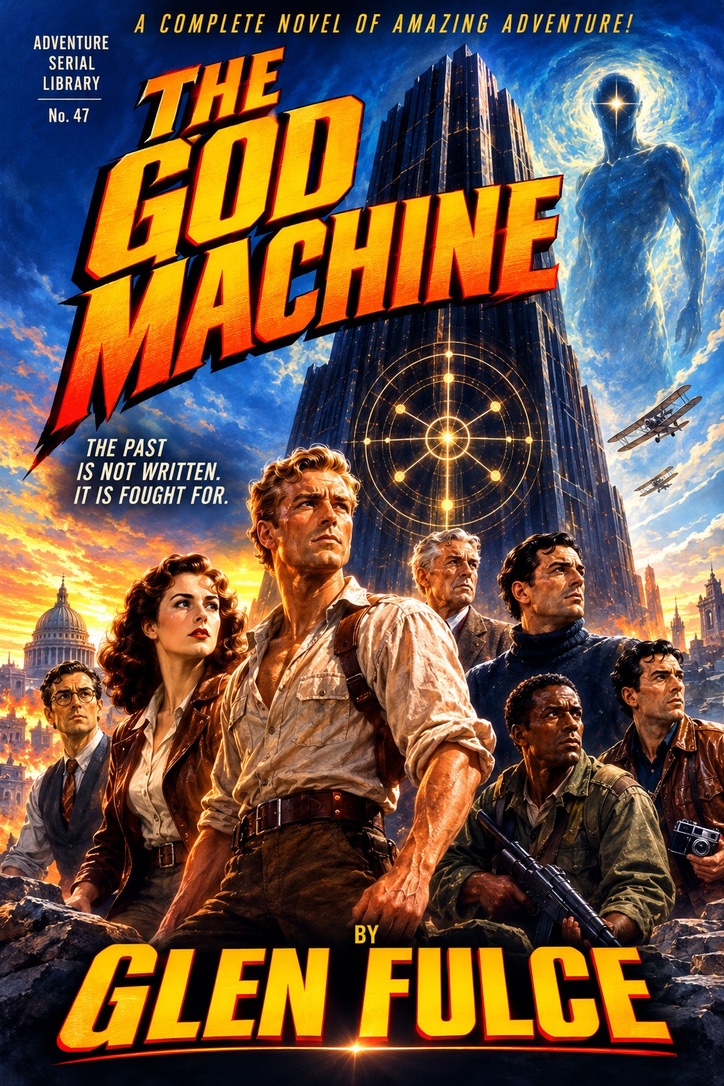 The God Machine by Glen Fulce — front cover